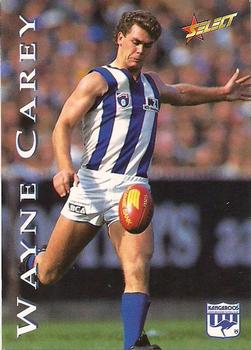 1995 Select AFL #40 Wayne Carey Front